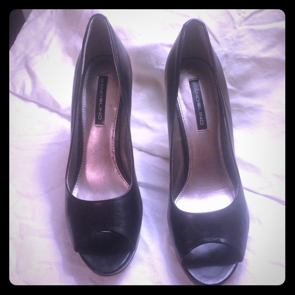 Bandolino peep toe heels - Picture 1 of 4