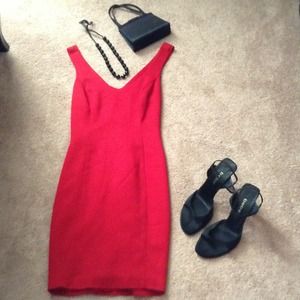 Little Red Cocktail Dress