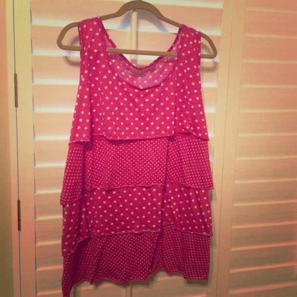 Avenue Ruffled Tank