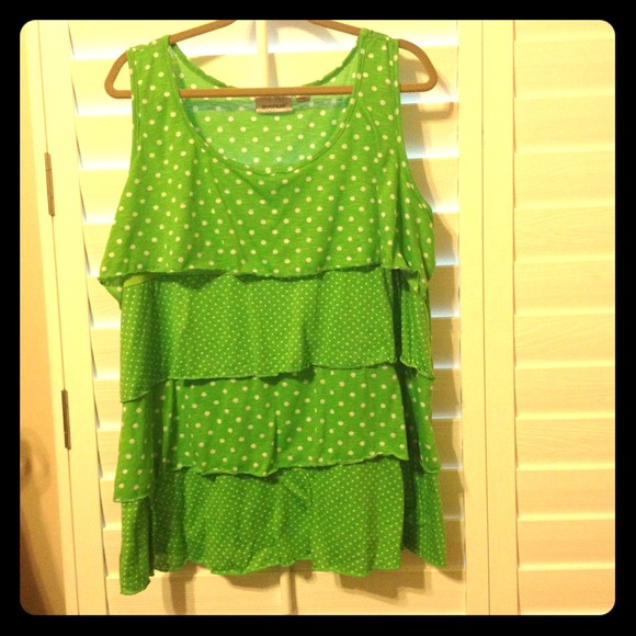 Avenue Ruffled Tank