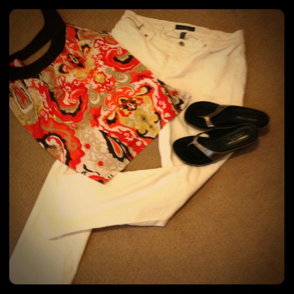 Ralph Lauren white jeans - Picture 1 of 3