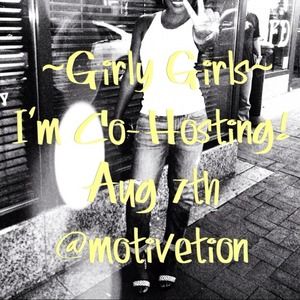 👋I'm Co-Hosting on 8/7.GirlyGirl Posh Party. 💁