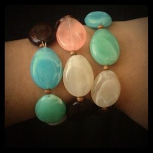 Three Matching Bracelets