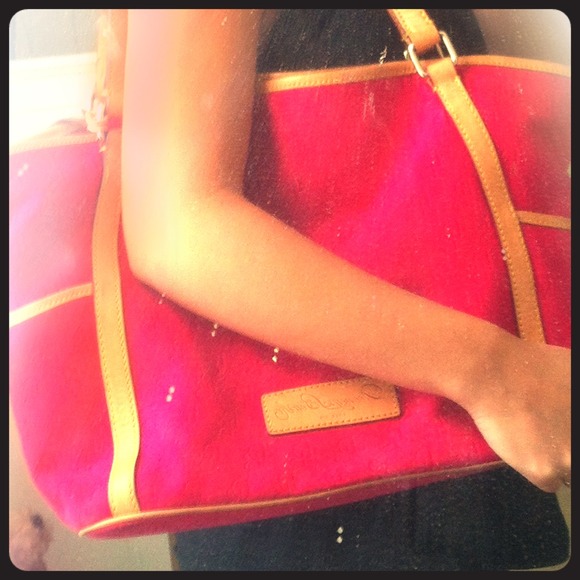 💥PRICE REDUCTION💥 DOONEY&BURKE hot pink tote