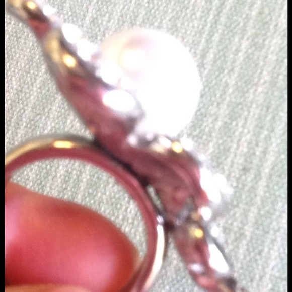 Fashion ring double setting - Picture 2 of 3