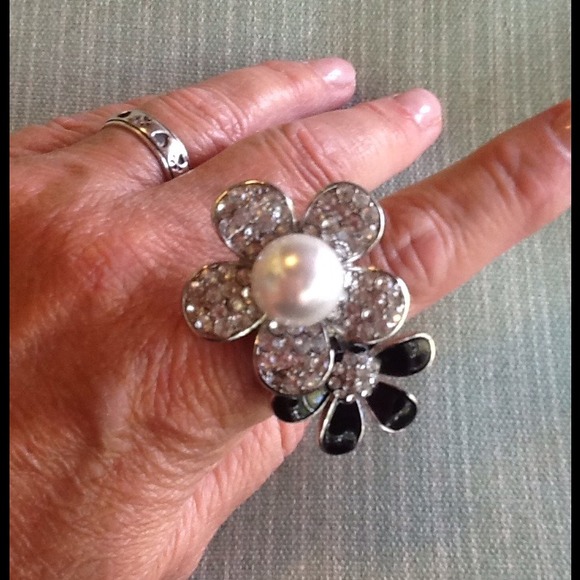 Fashion ring double setting - Picture 3 of 3