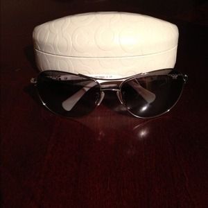 Authentic Coach Aviator Sunglasses