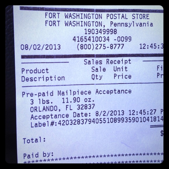 Shipped!
