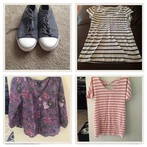 ❗Bundle❗Cute corduroy gray sneakers