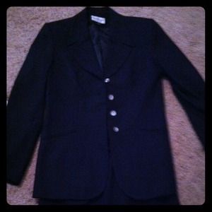 Navy Blue Preston & York suit.