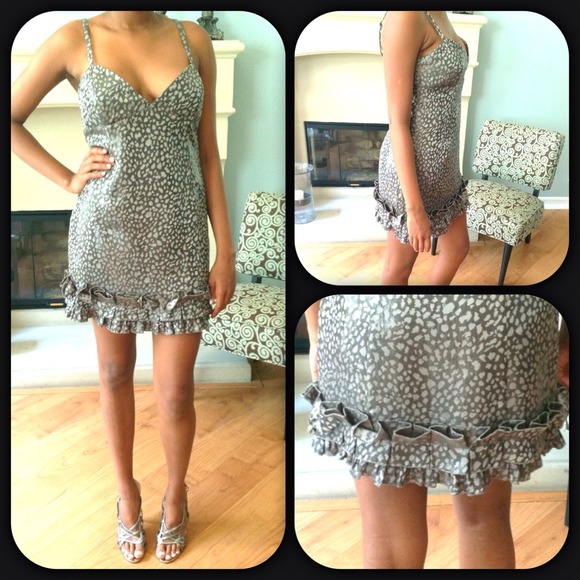 Silver and gunmetal LaROk dress Reduced 👏