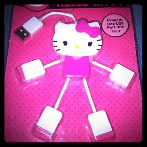 USB HELLO KITTY 1-IN -4 , HK JEWEL HANGER