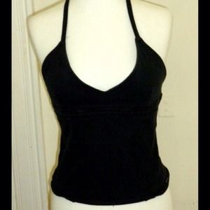 Guess Halter Top Black size S