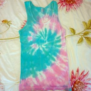 Tie dye tank