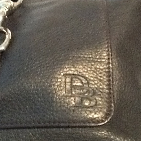 Dooney & Bourke, medium black hobo.  Authentic - Picture 2 of 4
