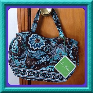 Vera Bradley Sherry Purse in Java Blue