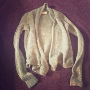 Hollister crochet cardigan