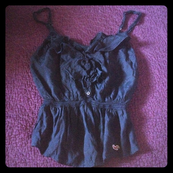 Hollister ruffle cami super cute