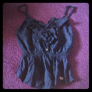 Hollister ruffle cami super cute