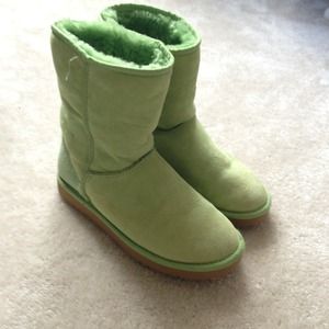 Green Medium Height Uggs!
