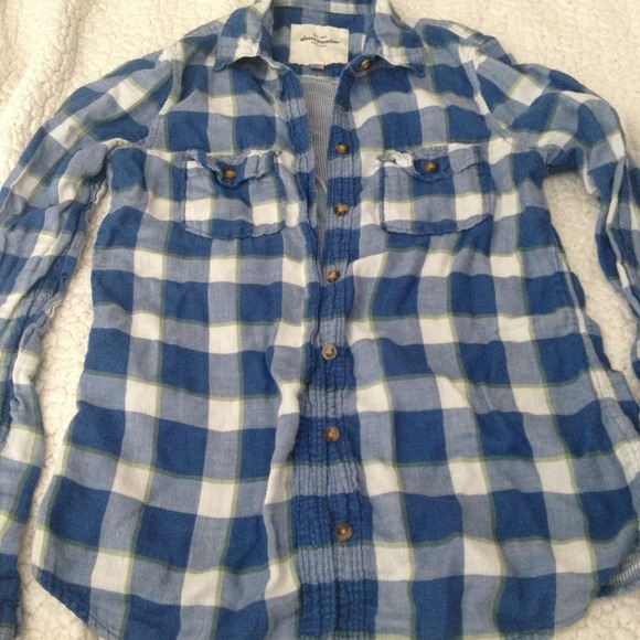 Abercrombie plaid shirt