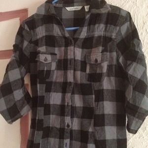 Black & gray medium slew top