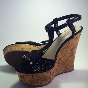 ❌SOLD❌Stylish ladies Wedge heel black