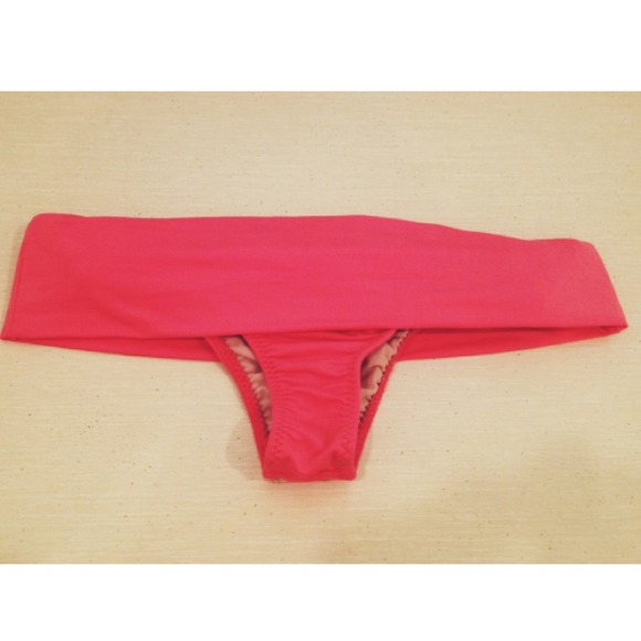 Odina surf pink brazilian swimsuit bottoms