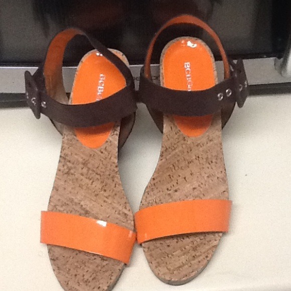 Brand new BCBG WEDGE SANDALS