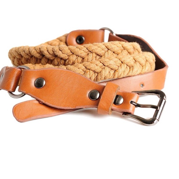 Accessories - Brown Braided Belt {NEW}
