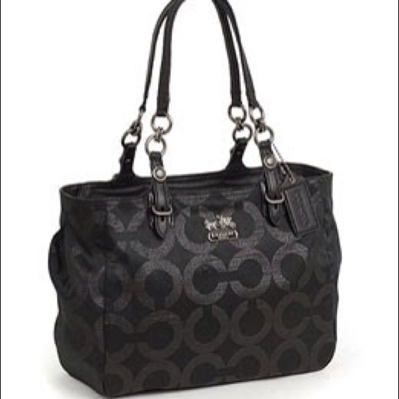 SOLD NWOT black coach purse