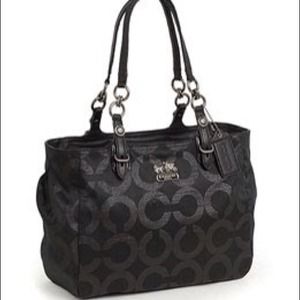 SOLD NWOT black coach purse
