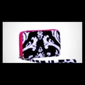 Damask Handbag w strap