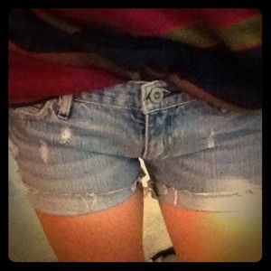 Hollister denim shorts