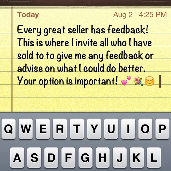 Feedback is appreciated 💕☺thanks ladies
