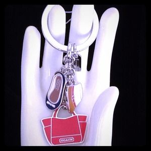 SOLD💰 COACH🌺🌺MULTI MIX KEY RING🌺🌺SOLD SOLD