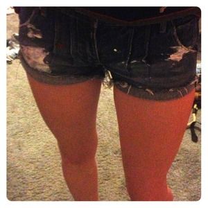 Abercrombie denim shorts