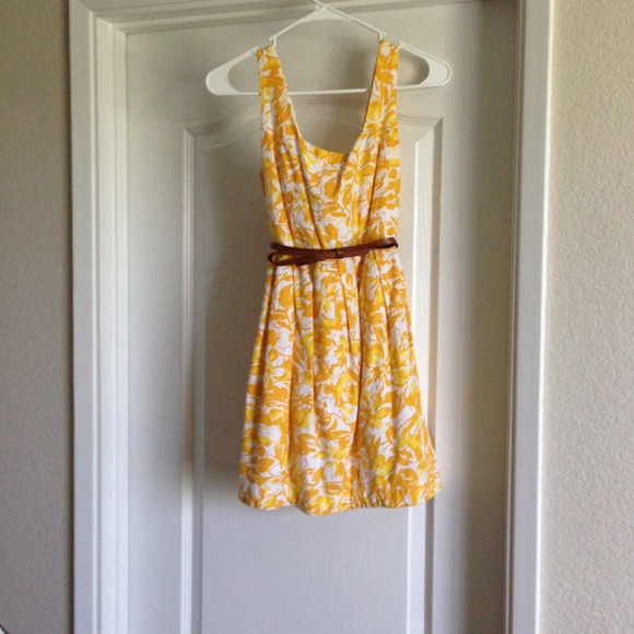 Forever 21 Yellow Dress