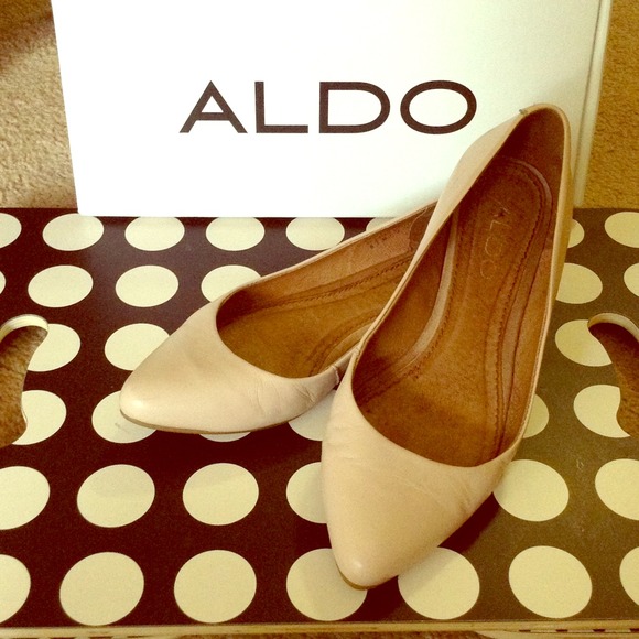 🎀bundled🎀ALDO nude flats (with box)