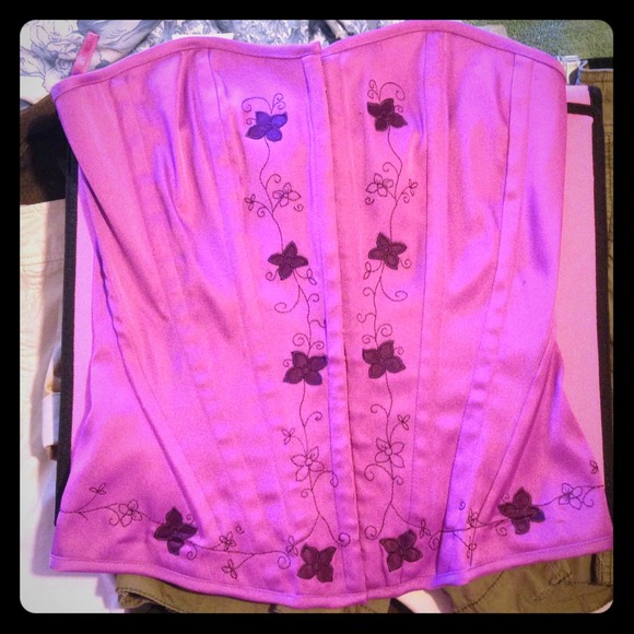 Light purple corset