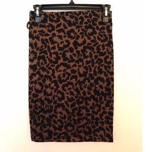 Sexy Cheetah Print Skirt