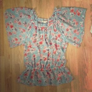 Forever 21 floral blouse size small