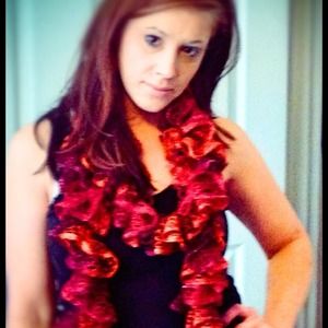 Handmade sashay scarves.