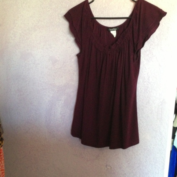 ❌SOLD❌ Beautiful Purple Dressy Top