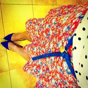 🌟Reserved @karimechimal🌟Zara Electric Blue Heels