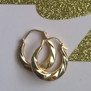 ⭐14k Little Gold Hoops
