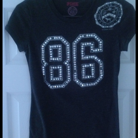Victoria's Secret Pink Embellished T-shirt