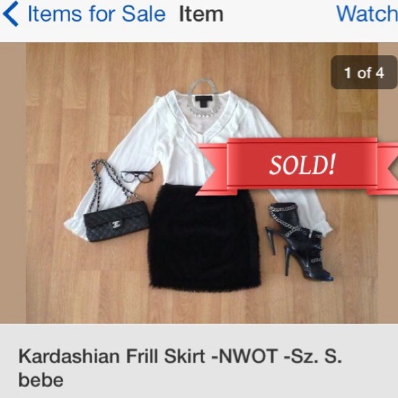 🔴S O L D🔴 Beautiful Kardashian Frill Skirt