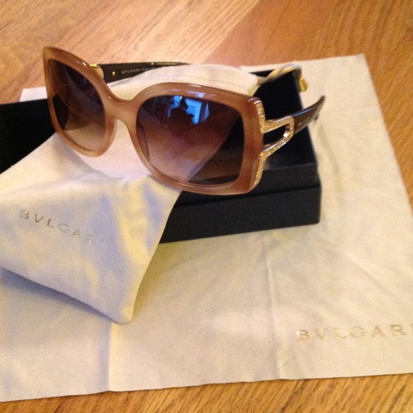 Bvlgari havana acetate sunglasses