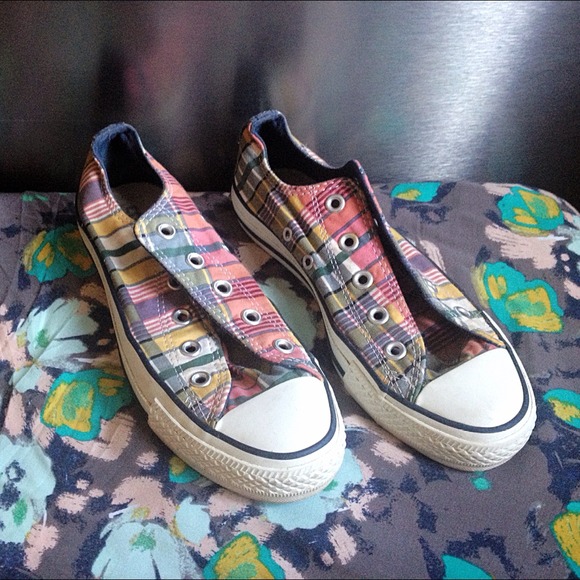 Plaid Ox Converse
